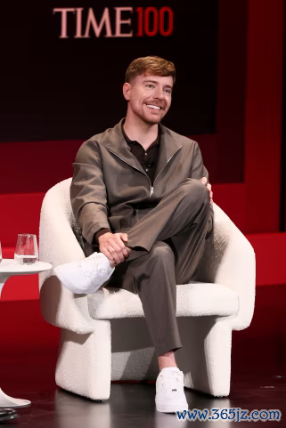 YouTube 顶流网红 MrBeast 出席 2026《时袋》周刊百大东说念主物峰会